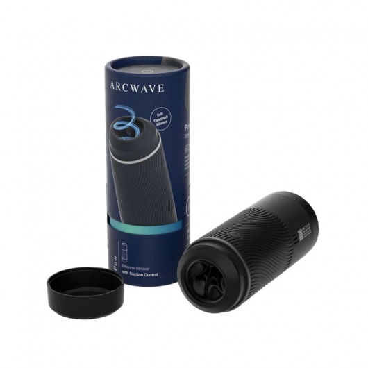 Черный мастурбатор с контролем всасывания Arcwave Pow Stroker - Arcwave - в Жуковском купить с доставкой
