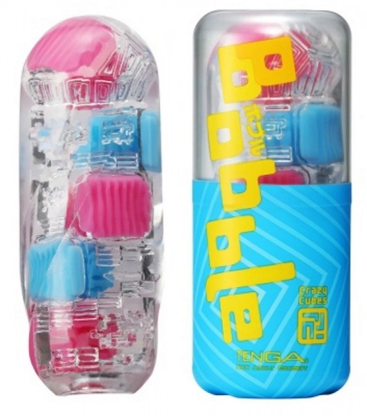 Мастурбатор Tenga Bobble Crazy Cubes - Tenga - в Жуковском купить с доставкой