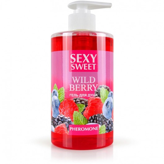 Гель для душа Sexy Sweet Wild Berry с ароматом лесных ягод и феромонами - 430 мл. -  - Магазин феромонов в Жуковском