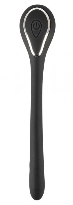 Черный гибкий уретральный стимулятор с вибрацией Vibrating Bendable Dilator - 13,5 см. - Orion - купить с доставкой в Жуковском