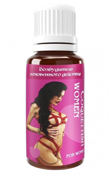 Возбудитель мгновенного действия Coquettish Women - 30 мл. - Миагра - купить с доставкой в Жуковском