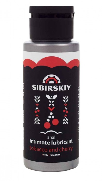 Анальный лубрикант на водной основе SIBIRSKIY с ароматом вишни и табака - 100 мл. - Sibirskiy - купить с доставкой в Жуковском