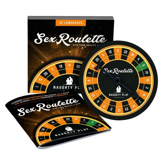 Настольная игра-рулетка Sex Roulette Naughty Play - Tease&Please - купить с доставкой в Жуковском