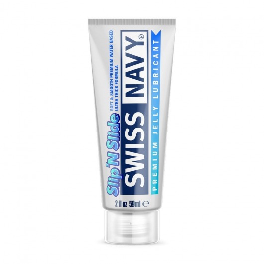 Лубрикант-желе на водной основе Premium Jelly Lubricant - 59 мл. - Swiss navy - купить с доставкой в Жуковском