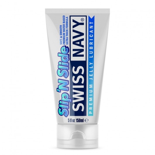 Лубрикант-желе на водной основе Premium Jelly Lubricant - 150 мл. - Swiss navy - купить с доставкой в Жуковском