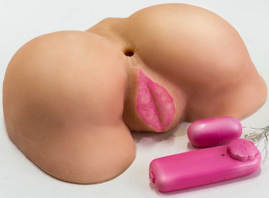 Вибровагина с двумя отверстиями и с выносным пультом - LOVETOY (А-Полимер) - в Жуковском купить с доставкой