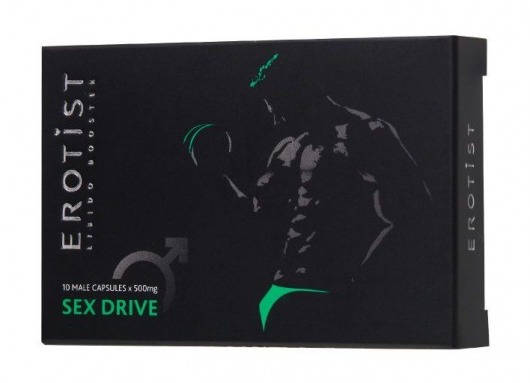 Капсулы для мужчин для повышения либидо Erotist SEX DRIVE - 10 капсул (500 мг.) - Erotist Libido Booster - купить с доставкой в Жуковском