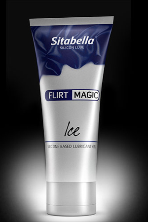 Силиконовая гель-смазка FLIRT MAGIC Ice с лёгким пролонгирующим эффектом - 75 мл. - Sitabella - купить с доставкой в Жуковском