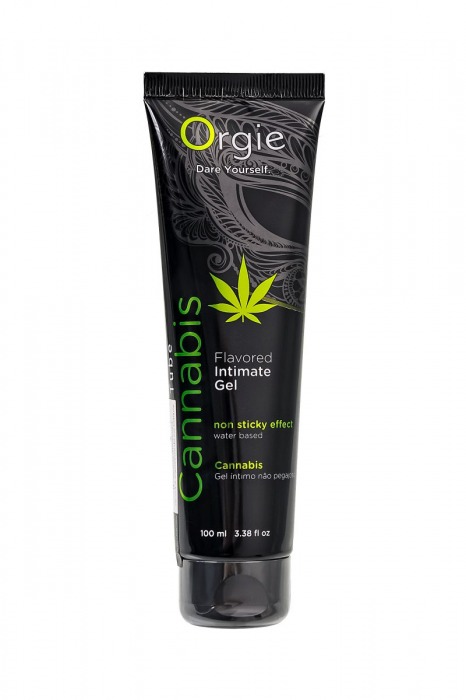 Интимный гель на водной основе ORGIE Lube Tube Cannabis - 100 мл. - ORGIE - купить с доставкой в Жуковском