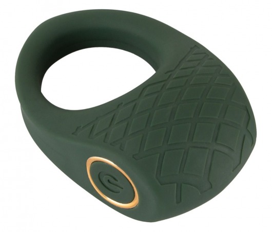 Зеленое эрекционное виброкольцо Luxurious Vibro Cock Ring - Orion - в Жуковском купить с доставкой