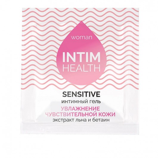 Саше интимного геля на водной основе Intim Health Sensitive - 3 гр. - Биоритм - купить с доставкой в Жуковском