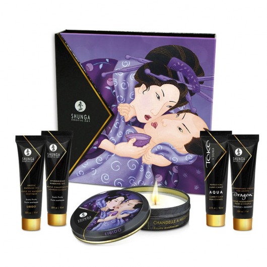 Подарочный набор Geishas secret из 5 предметов - Shunga - купить с доставкой в Жуковском