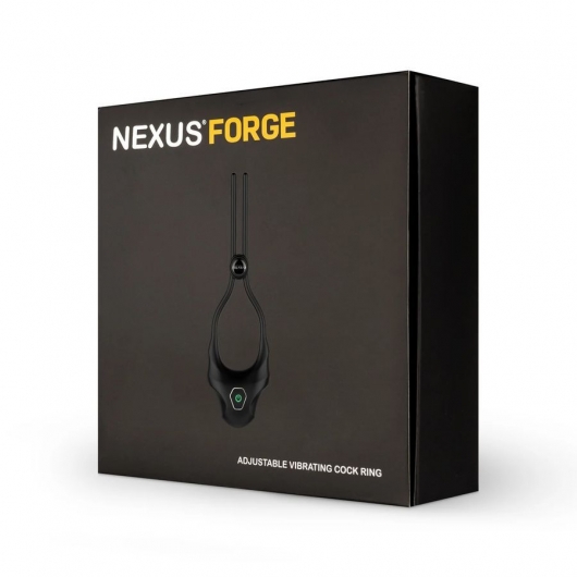 Черное эрекционное лассо с вибрацией Nexus Forge - Nexus Range - в Жуковском купить с доставкой