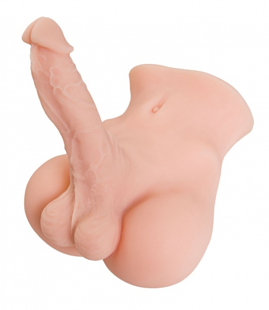 Мастурбатор с фаллосом Manuel - ToyFa - в Жуковском купить с доставкой
