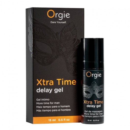 Продлевающий гель Orgie Xtra Time Delay Gel - 15 мл. - ORGIE - купить с доставкой в Жуковском