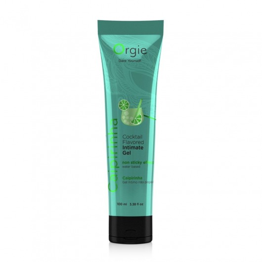 Съедобный интимный гель Orgie Lube Tube Cocktail Caipirinha - 100 мл. - ORGIE - купить с доставкой в Жуковском