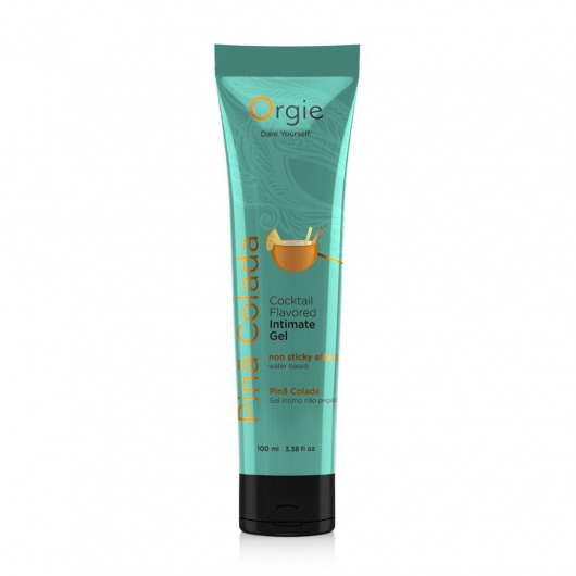 Съедобный интимный гель Orgie Lube Tube Cocktail Pina Colada - 100 мл. - ORGIE - купить с доставкой в Жуковском