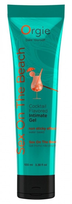 Съедобный интимный гель Orgie Lube Tube Cocktail Sex On The Beach - 100 мл. - ORGIE - купить с доставкой в Жуковском