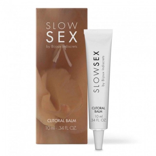 Бальзам для клитора Slow Sex Clitoral Balm - 10 мл. - Bijoux Indiscrets - купить с доставкой в Жуковском