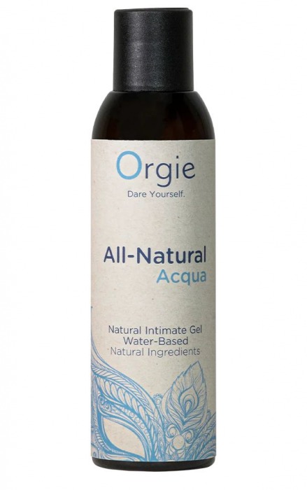 Интимный гель на водной основе Orgie All-Natural Acqua - 150 мл. - ORGIE - купить с доставкой в Жуковском