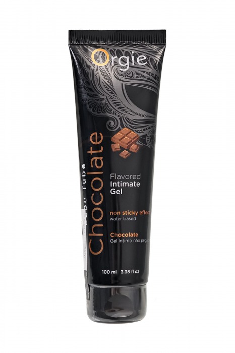 Интимный гель на водной основе Lube Tube Chocolate с шоколадным вкусом - 100 мл. - ORGIE - купить с доставкой в Жуковском