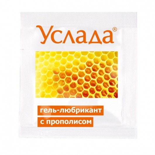 Гель-лубрикант «Услада с прополисом» - 3 гр. - Биоритм - купить с доставкой в Жуковском