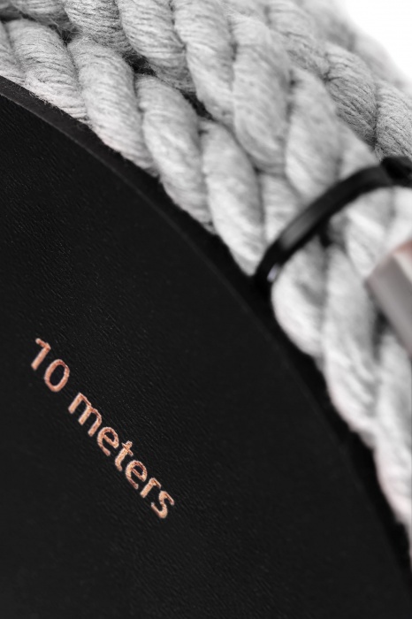 Белая веревка для шибари на катушке - 10 м. - Pecado - купить с доставкой в Жуковском