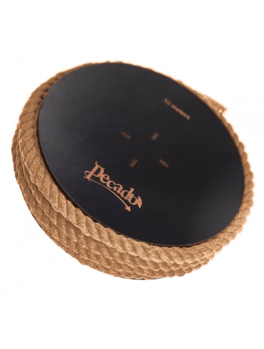 Джутовая веревка для шибари на катушке - 10 м. - Pecado - купить с доставкой в Жуковском