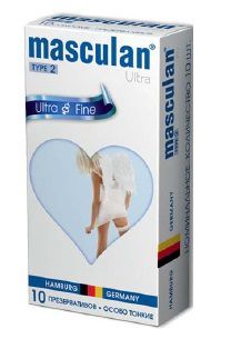 Ультратонкие презервативы Masculan Ultra Fine с обильной смазкой - 10 шт. - Masculan - купить с доставкой в Жуковском