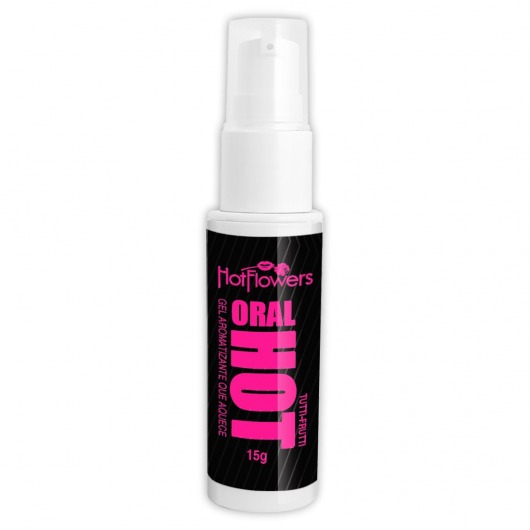 Гель для оральных ласк Oral Hot с согревающим эффектом - 15 гр. - HotFlowers - купить с доставкой в Жуковском