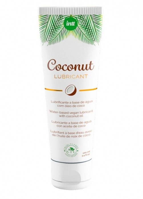 Веганская смазка на водной основе Coconut Lubricant - 100 мл. - INTT - купить с доставкой в Жуковском