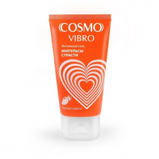 Возбуждающий интимный гель Cosmo Vibro с ароматом манго - 50 гр. - Биоритм - купить с доставкой в Жуковском