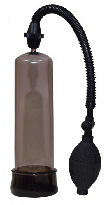 Вакуумная помпа черного цвета - 20 см. - Orion - в Жуковском купить с доставкой