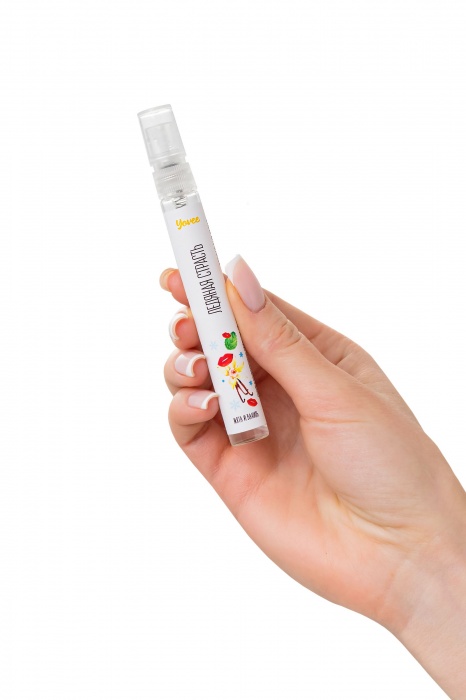 Охлаждающе-возбуждающий оральный спрей «Ледяная страсть» со вкусом мяты и ванили - 10 мл. - ToyFa - купить с доставкой в Жуковском