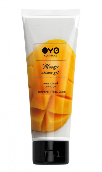 Лубрикант на водной основе OYO Aroma Gel Mango с ароматом манго - 75 мл. - OYO - купить с доставкой в Жуковском