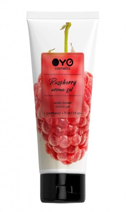Лубрикант на водной основе OYO Aroma Gel Raspberry с ароматом малины - 75 мл. - OYO - купить с доставкой в Жуковском