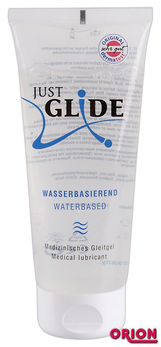 Вагинальная смазка на водной основе JUSTGLIDE - 200 мл. - Orion - купить с доставкой в Жуковском