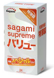 Ультратонкие презервативы Sagami Xtreme SUPERTHIN - 24 шт. - Sagami - купить с доставкой в Жуковском