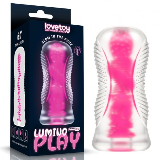 Светящийся в темноте мастурбатор 6.0 Lumino Play Masturbator - Lovetoy - в Жуковском купить с доставкой