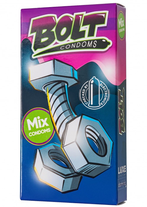 Набор презервативов Bolt Condoms - Luxe - купить с доставкой в Жуковском
