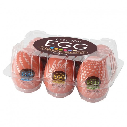 Набор из 6 мастурбаторов-яиц Tenga Egg Variety Pack V - Tenga - в Жуковском купить с доставкой
