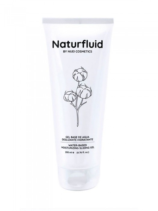 Экстраскользкий лубрикант на водной основе Nuei Naturfluid - 200 мл. - Nuei cosmetics - купить с доставкой в Жуковском