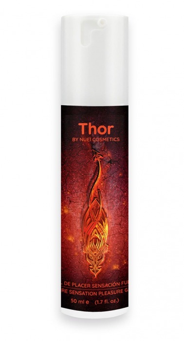 Возбуждающий унисекс гель Thor Fire Gel - 50 мл. - Nuei cosmetics - купить с доставкой в Жуковском