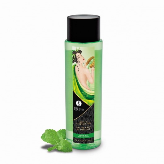 Гель для душа Sensual Mint с ароматом мяты - 370 мл. -  - Магазин феромонов в Жуковском