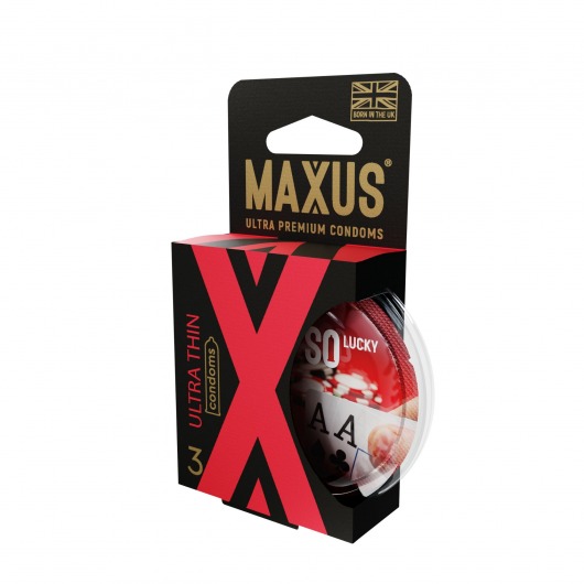Ультратонкие презервативы MAXUS AIR Ultra Thin - 3 шт. - Maxus - купить с доставкой в Жуковском