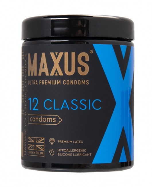 Классические презервативы MAXUS Classic - 12 шт. - Maxus - купить с доставкой в Жуковском