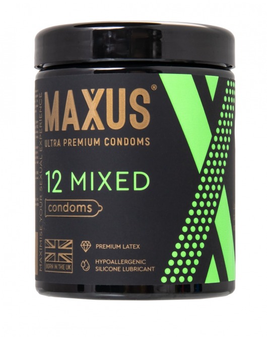Презервативы MAXUS Mixed - 12 шт. - Maxus - купить с доставкой в Жуковском