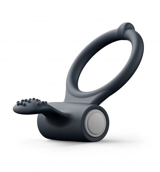 Черное эрекционное кольцо Power Clit - Dorcel - в Жуковском купить с доставкой