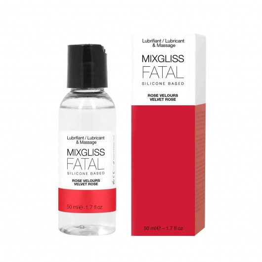 Силиконовый флюид с ароматом розы Mixgliss Fatal Velvet Rose - 50 мл. - Mixgliss - купить с доставкой в Жуковском