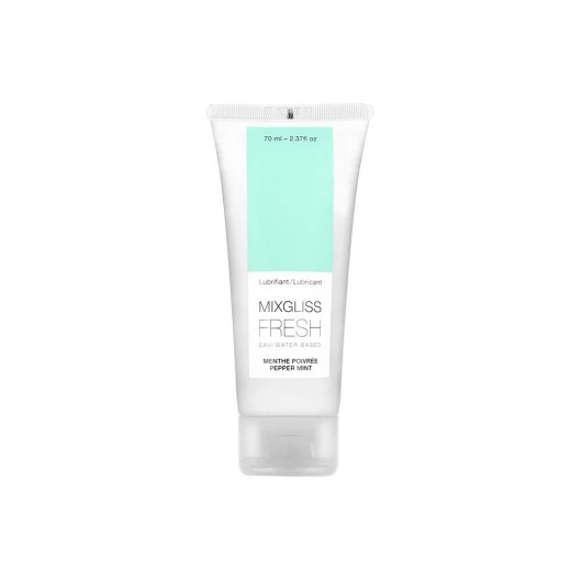 Лубрикант с охлаждающим эффектом Mixgliss Fresh Pepper Mint - 70 мл. - Strap-on-me - купить с доставкой в Жуковском